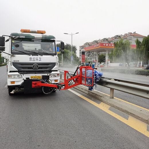 道路护栏清洁车高压清洗护栏车波形护栏清洗车